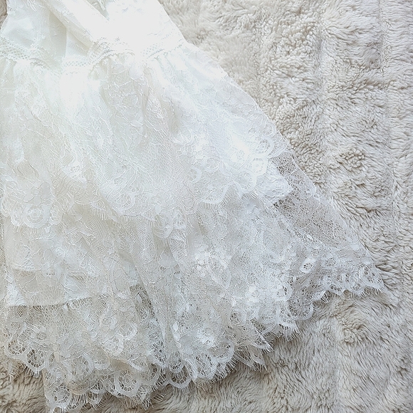 🍒NWT🍒 ETHEREAL WHITE LACE DRESS - Picture 9 of 9